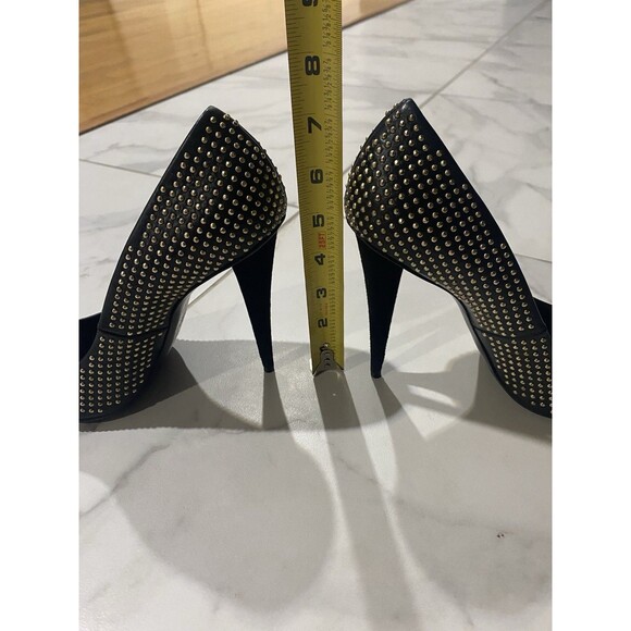Giuseppe Zanotti Womens Studded Platform Stiletto Heel Leather Black Size 9 - Picture 2 of 12